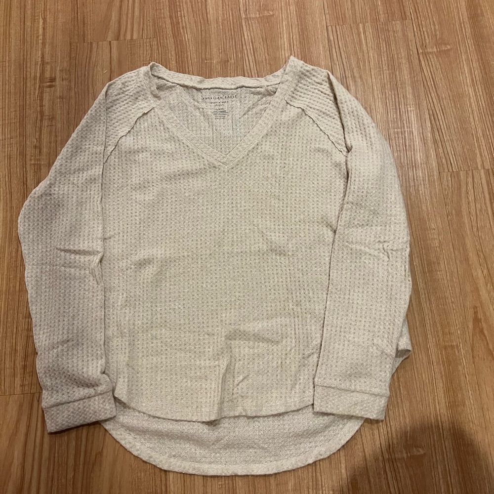 Crème soft and sexy sweater